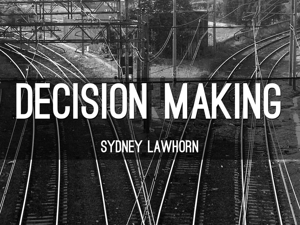Decision Making by syd.the.squid09