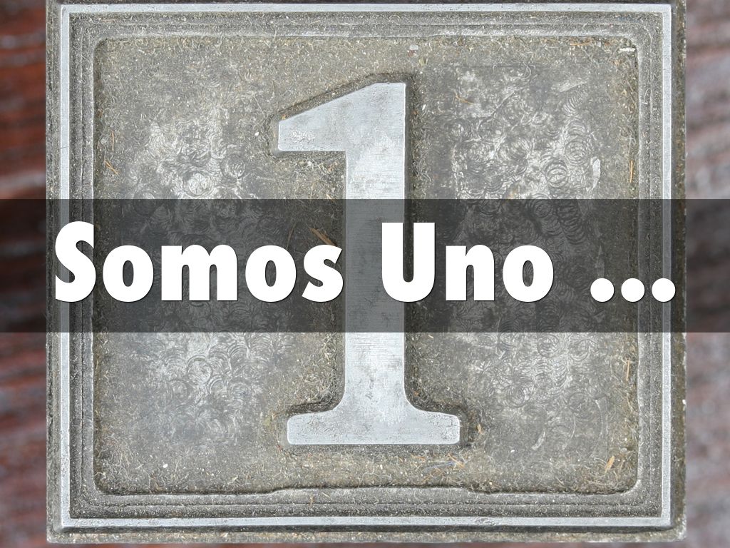 Somos Uno . . .