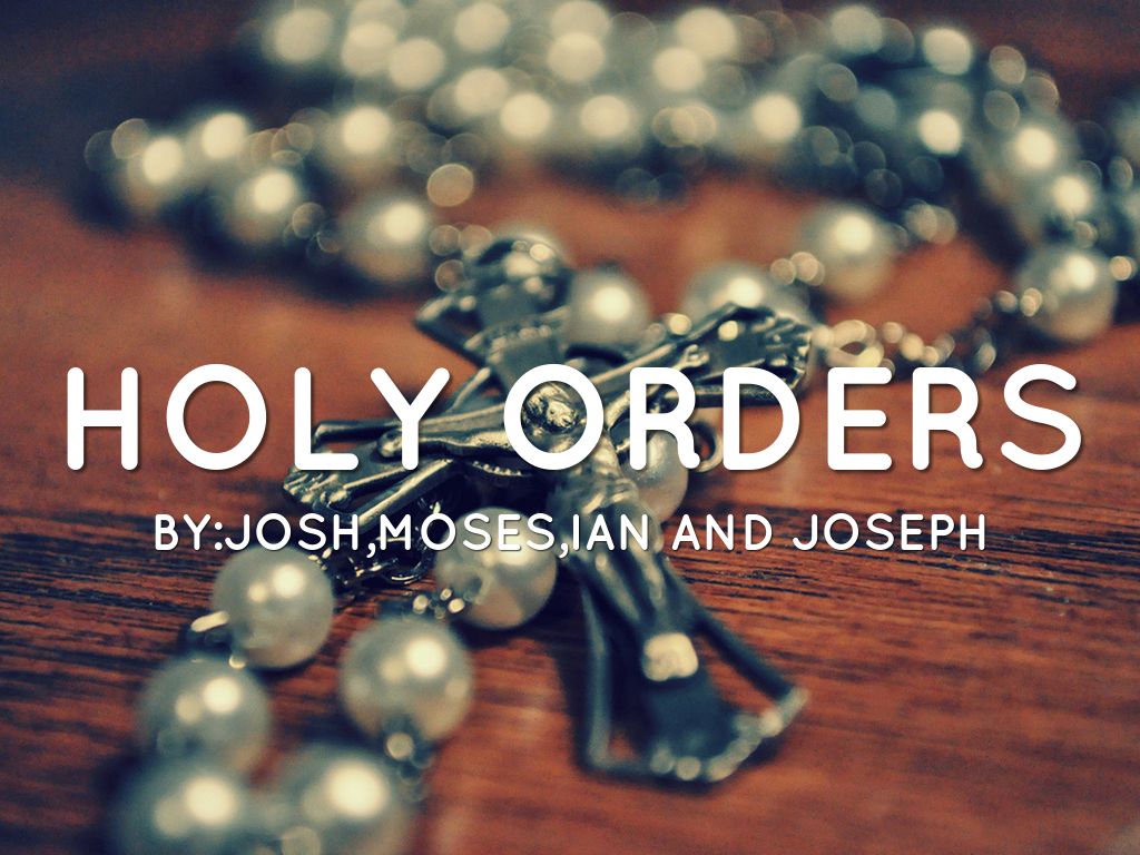 Holy Orders