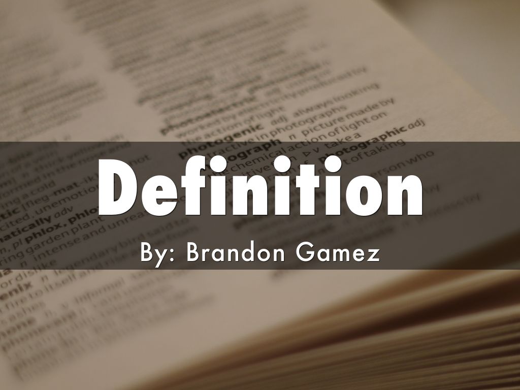 Definition