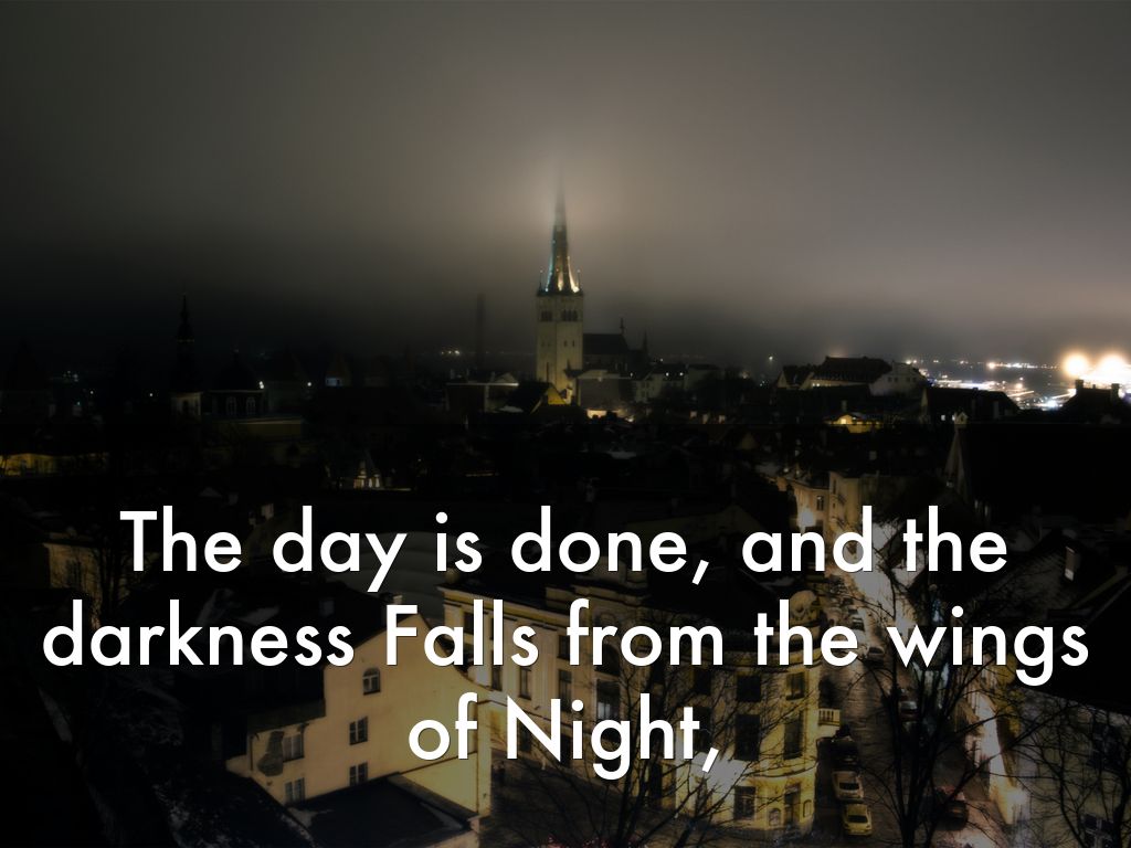 The Day Is Done