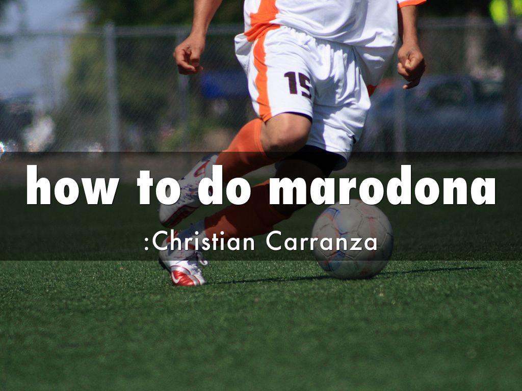 how to do marodona
