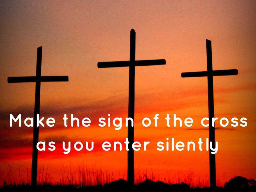 the sign of cross the sign of cross