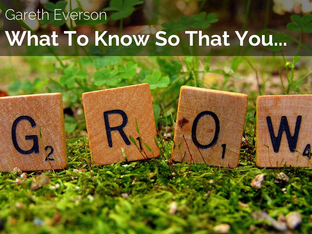 What To Know So That You Grow (100+ Club)