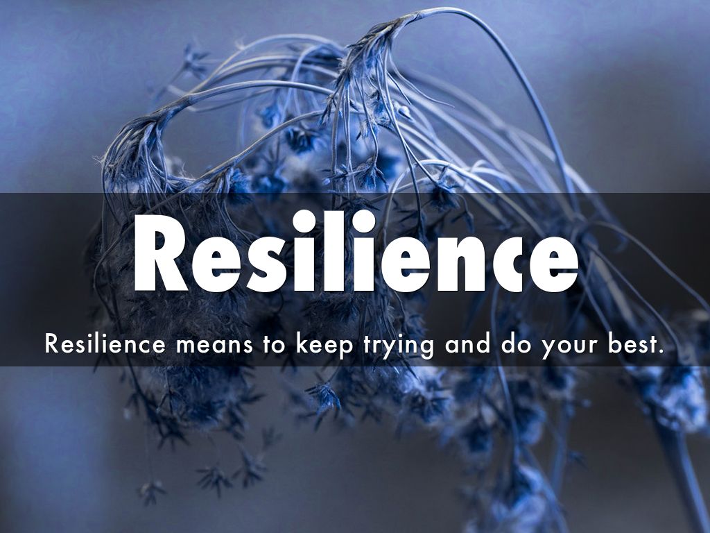 Resilience