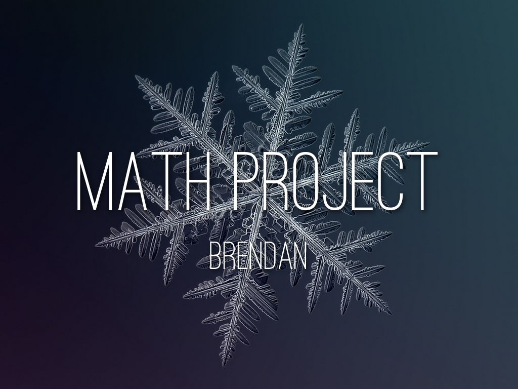 Holiday Math Project by Brendan Funk