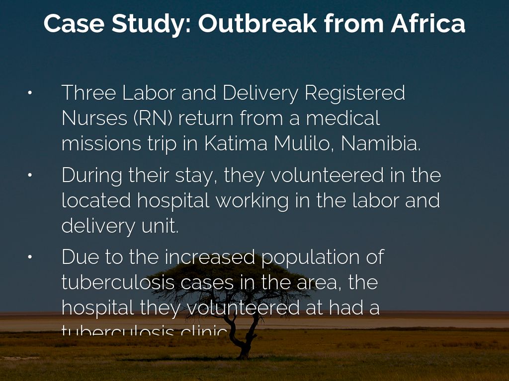 Case Study: Outbreak from Africa