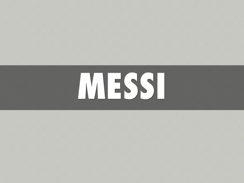 MESSI By Gabe