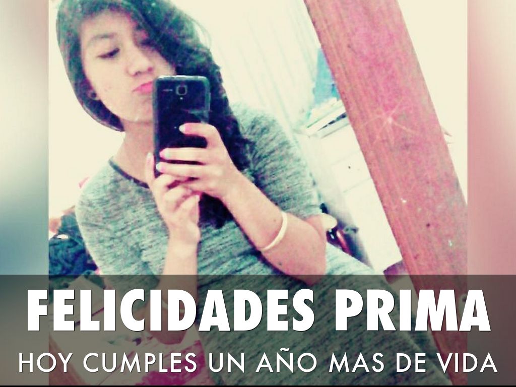 FELICIDADES PRIMA