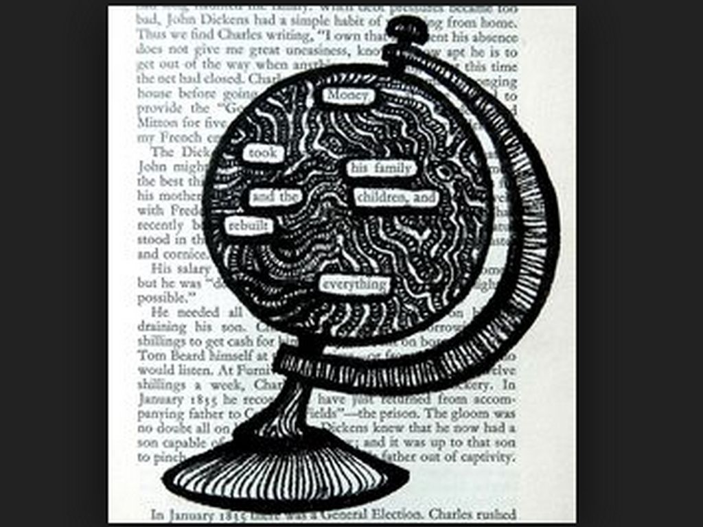 blackout poetry by Amy Leigh