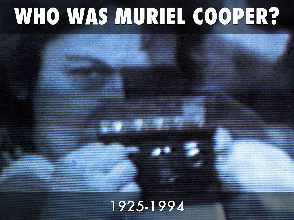 Muriel Cooper