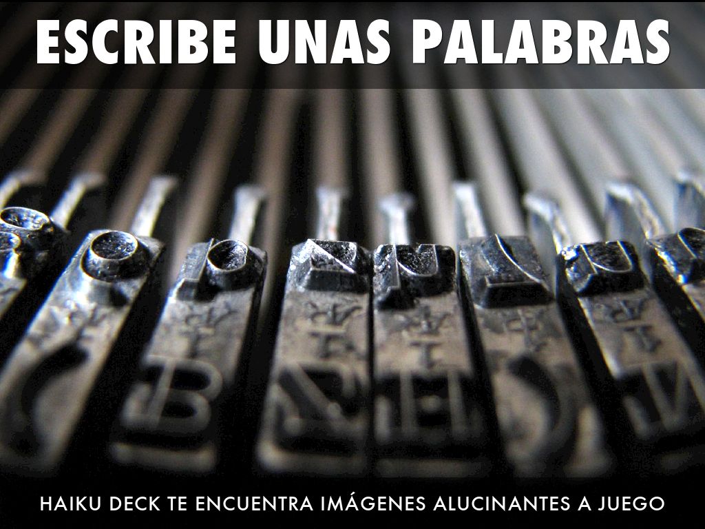 ¿Qué es Haiku Deck?