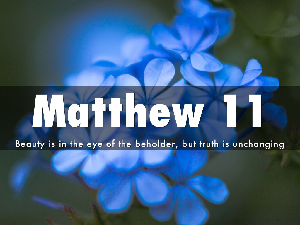 Matthew 11