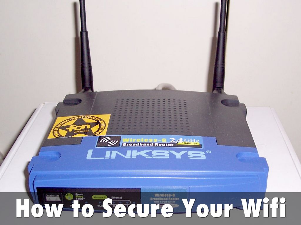 How to Secure Your Wifi