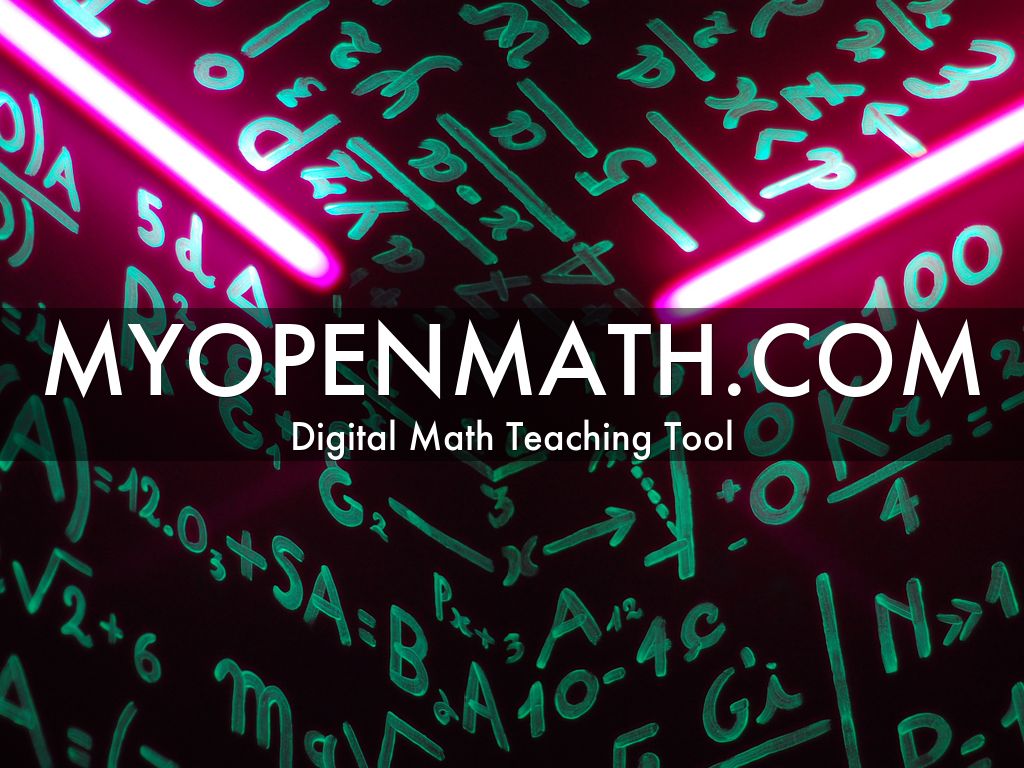 MyOpenMath By Jamie Dyra