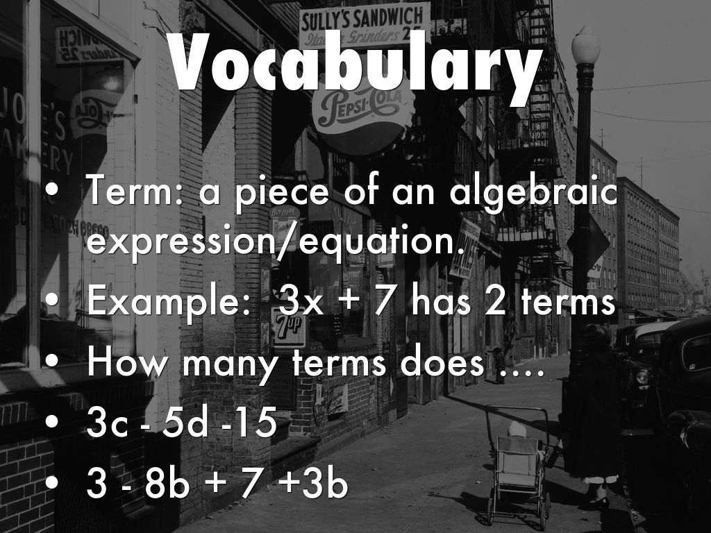 Algebraic Expressions by Ailee Reinhardt