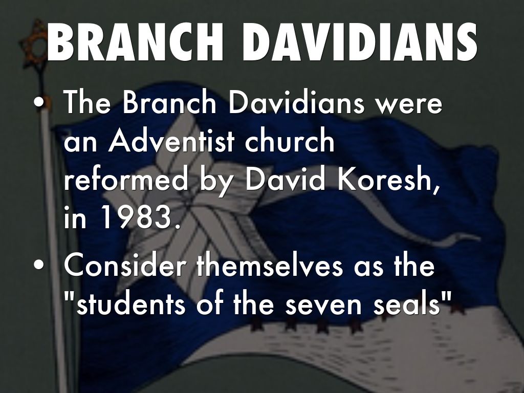 david koresh and the branch davidians To the branch davidians, this siege is the one which began on 28 february 1993 at mt carmel and lasted 51 days brad branch, one of the branch davidians who exited mt carmel, said that in his final, private, bible study koresh claimed the mt carmel standoff was also the siege described in zechariah 14:2. david koresh and the branch davidians To the branch davidians, this siege is the one which began on 28 february 1993 at mt carmel and lasted 51 days brad branch, one of the branch davidians who exited mt carmel, said that in his final, private, bible study koresh claimed the mt carmel standoff was also the siege described in zechariah 14:2.