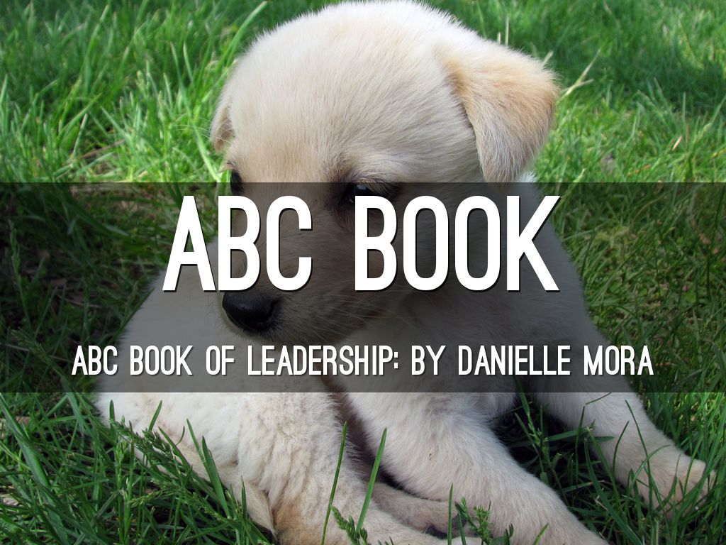 ABC book of leadership. : )