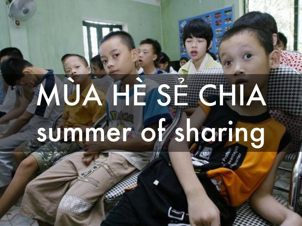 MÙA HÈ SẺ CHIA summer of sharing
