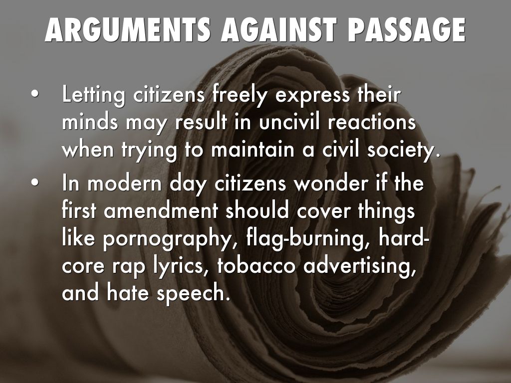 Copy of The First Amendment by Fiza Uddin