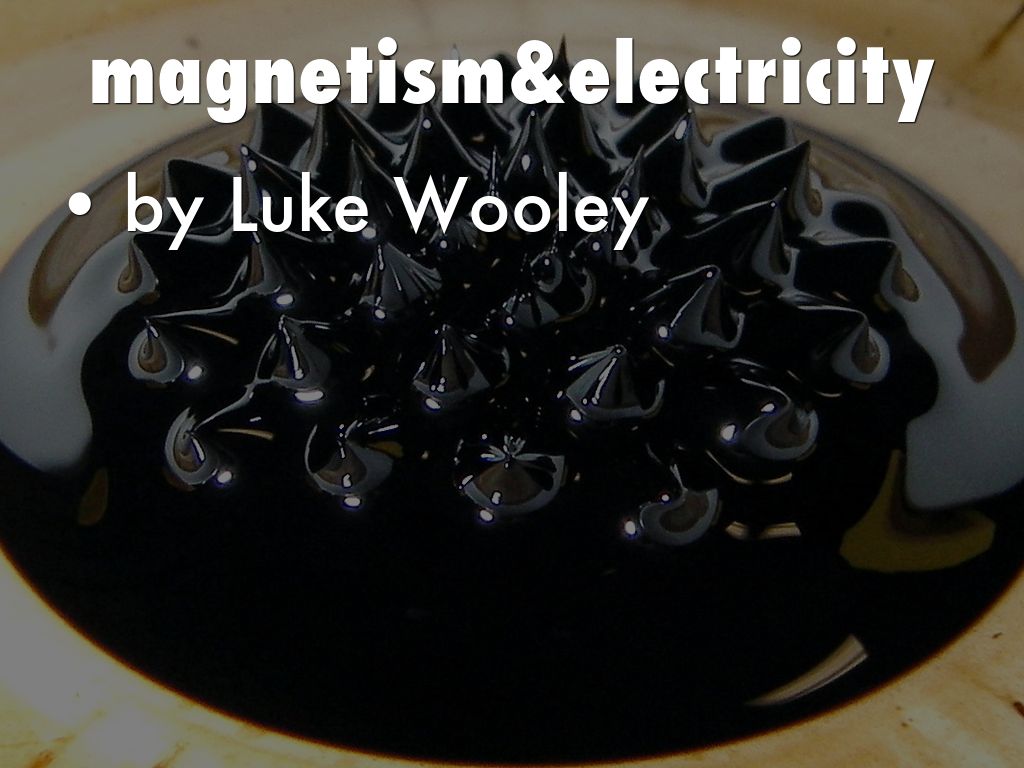magnetism & eletricty