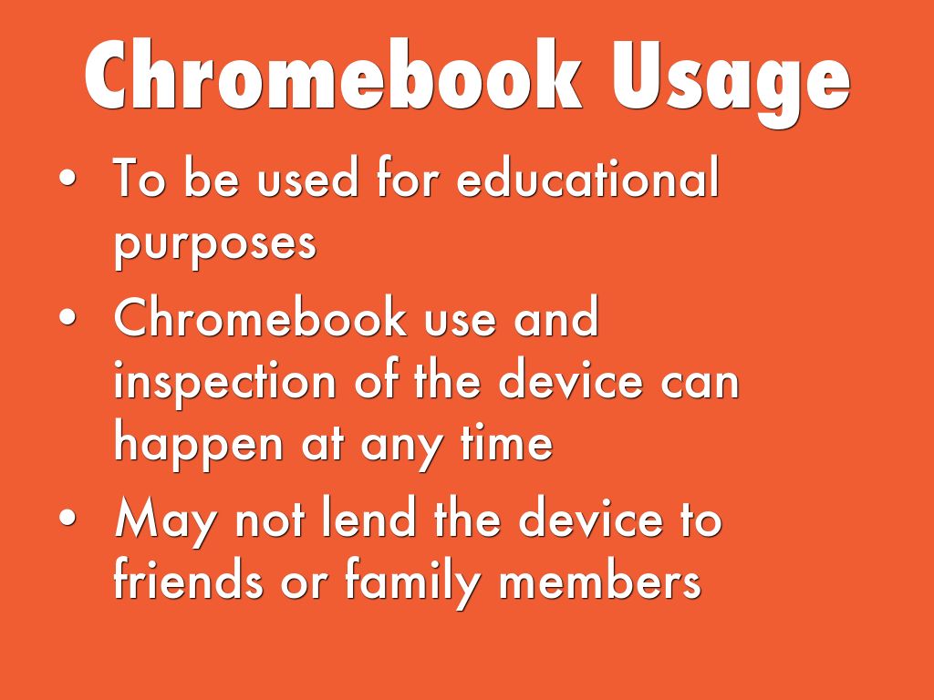 Chromebook Reminders by mndduvalld