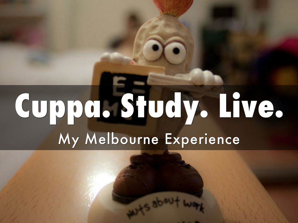 Cuppa. Study. Live.
