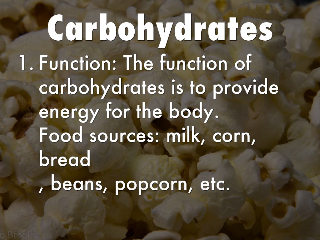The Six Major Nutrients 