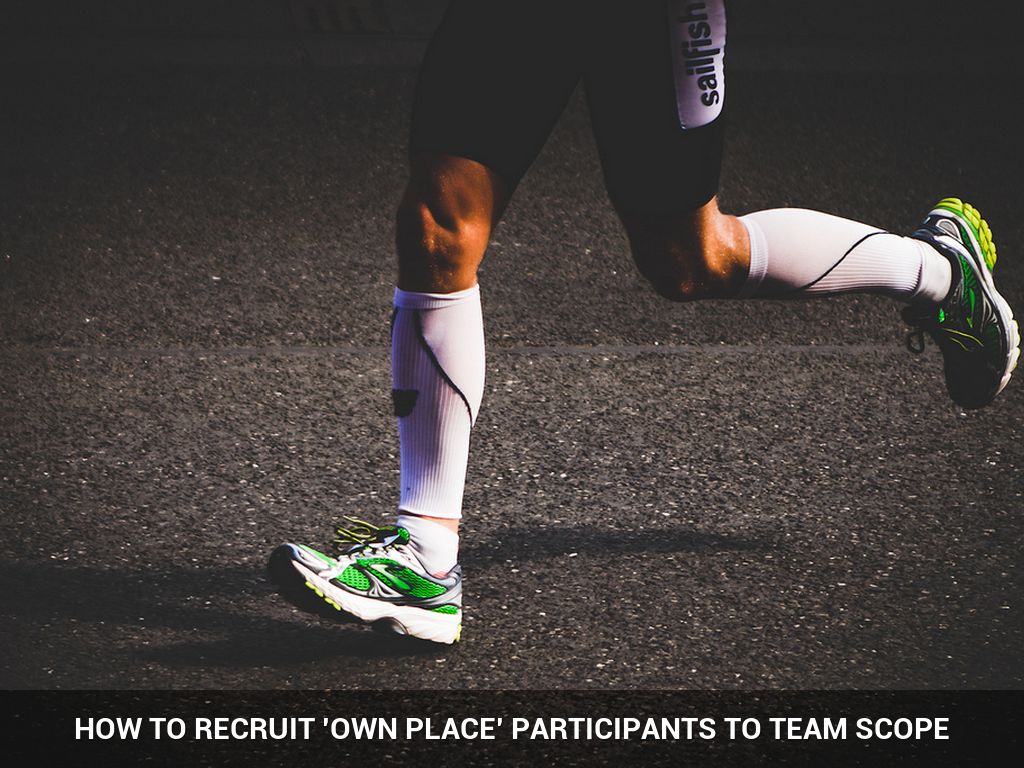 Copy of HOW TO RECRUIT 'OWN PLACE' PARTICIPANTS TO team scope