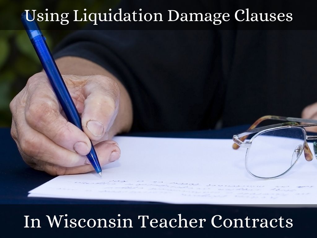 Using Liquidation Damage Clauses