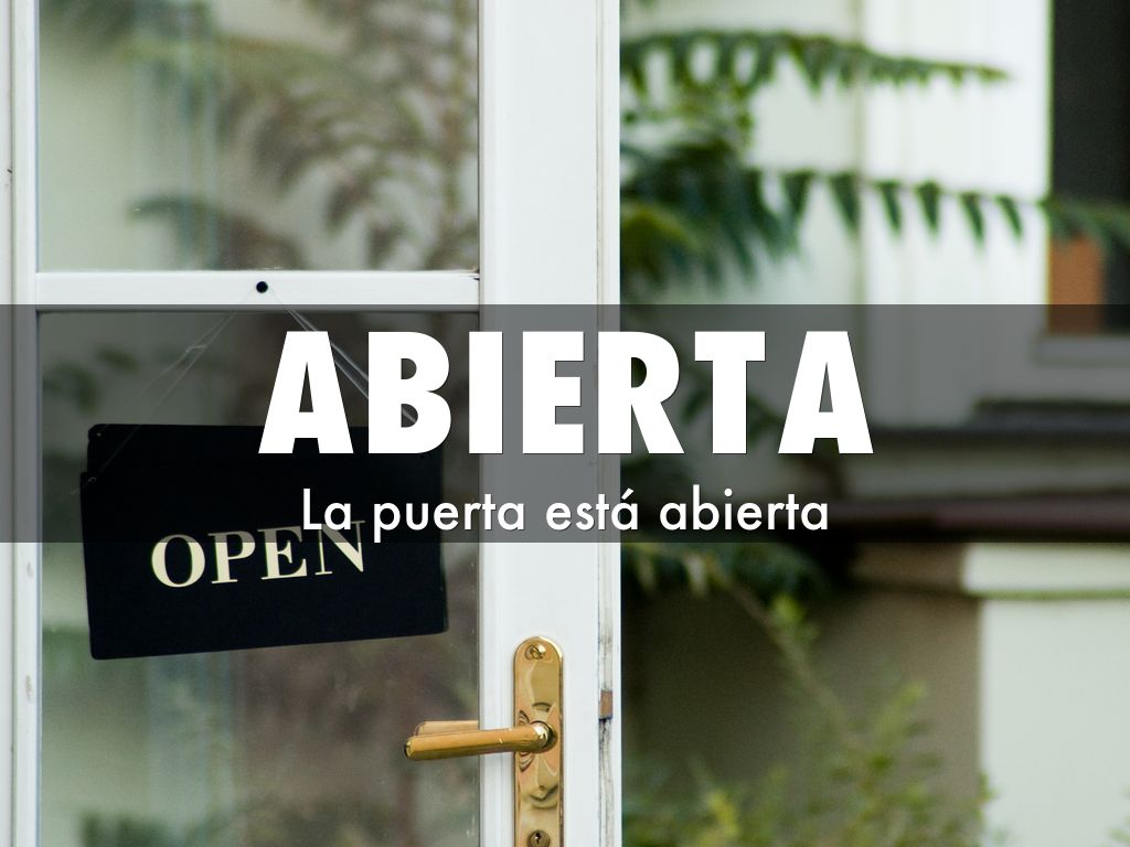 Abierta