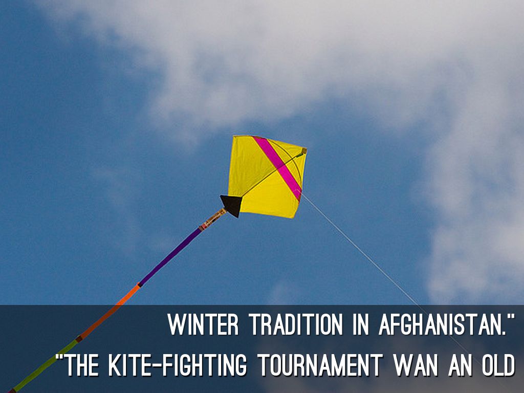 history of afghan kite fighting