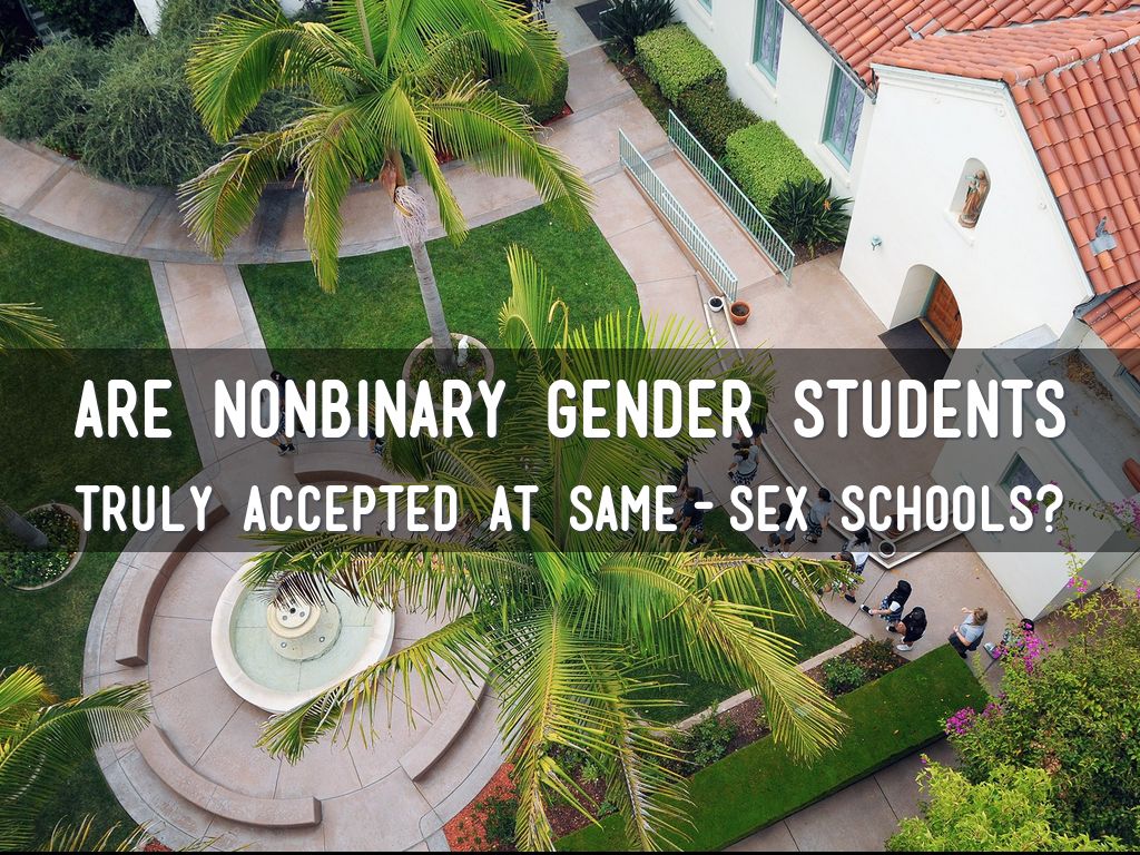 Transgender students in same-sex high schools