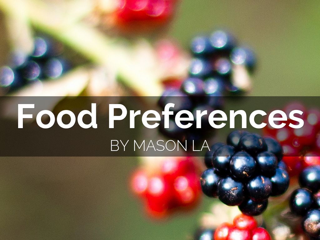 Food Preferences