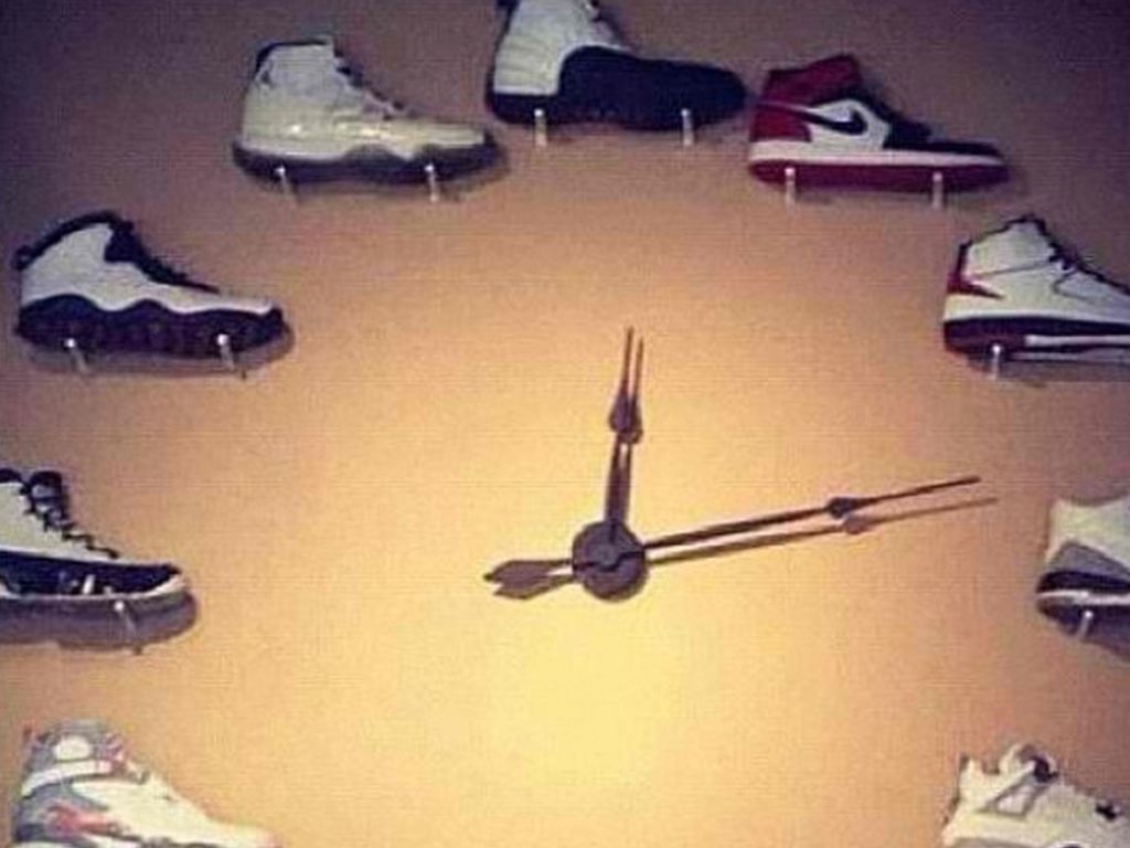 jordan clock shoes