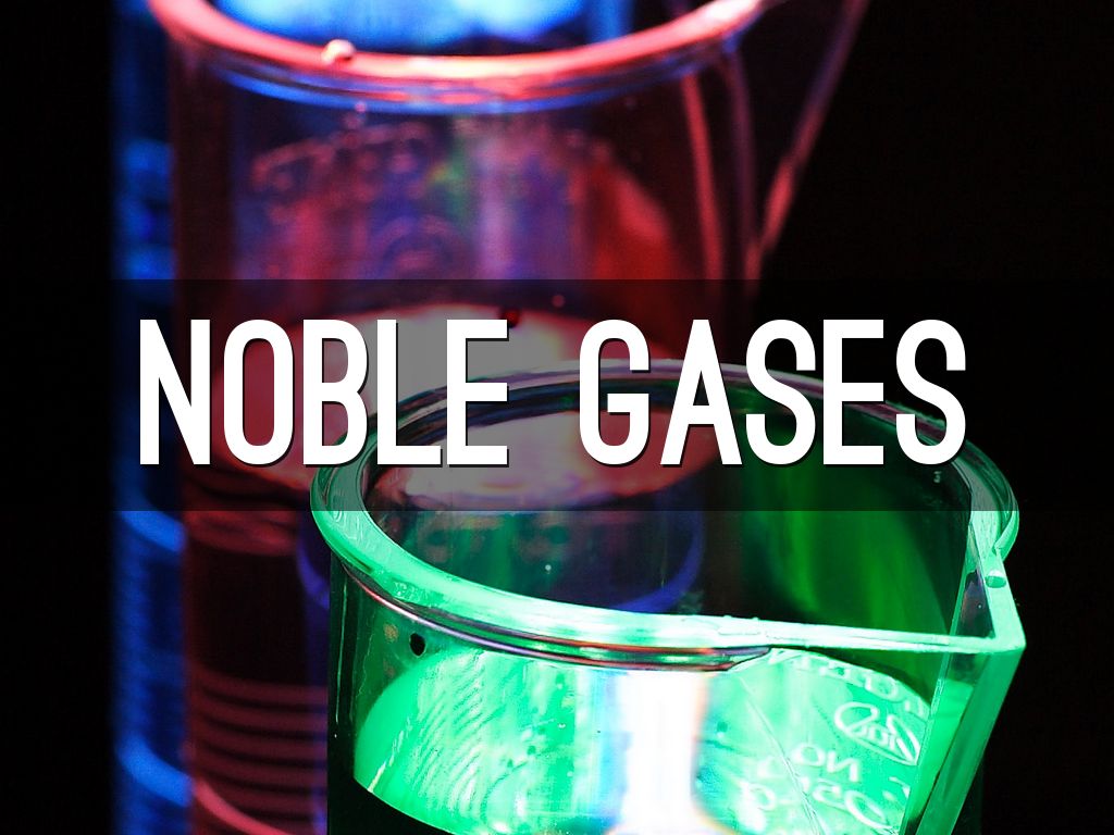 Noble Gases by Eli Skinner
