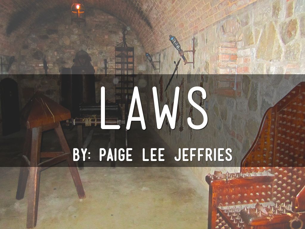 laws & punishments