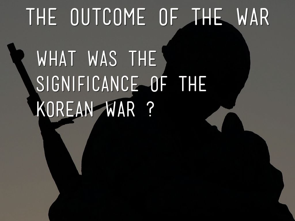 The Outcome Of War 