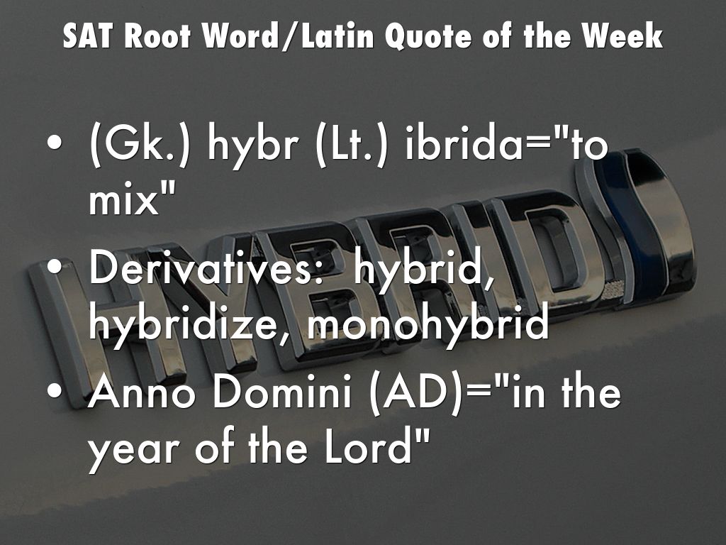 Sat Root Word Latin Quote Of The Week By Rsmeltzer Sat Root Word Latin Quote Of The Week