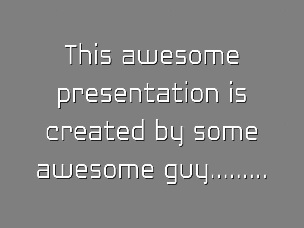 Some Random Stuff........