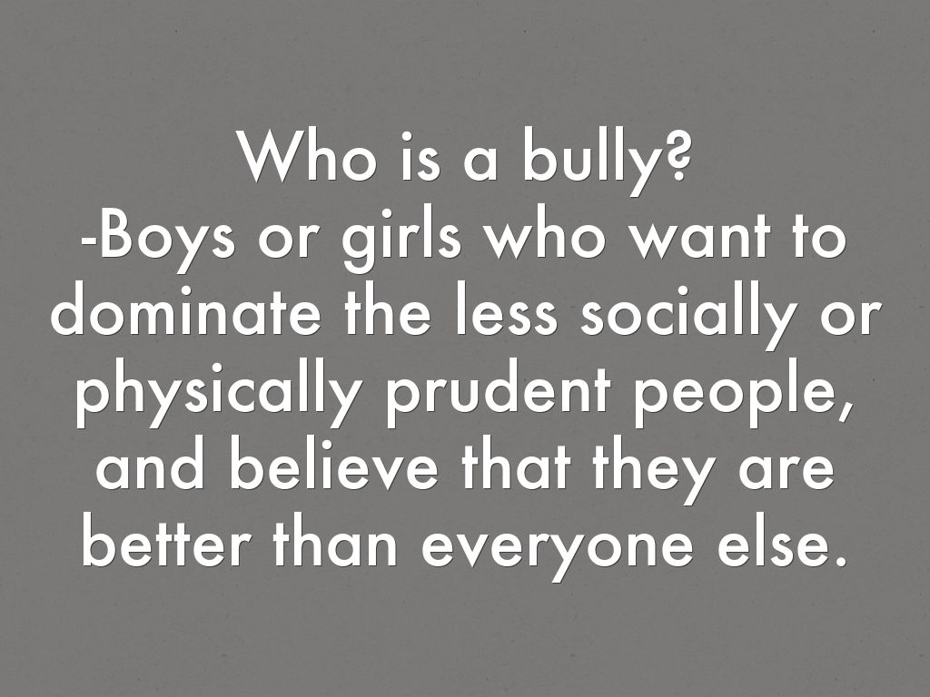 Bullying by garretev