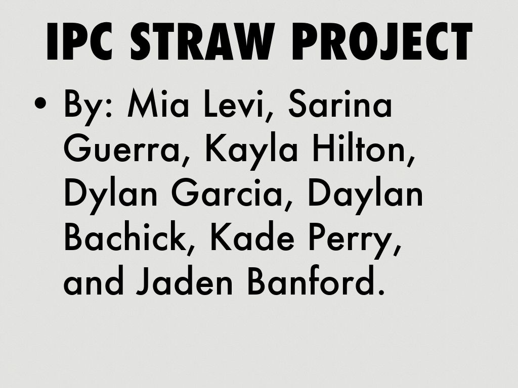 IPC Straw Project-Wave Simulators