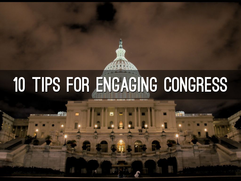 congressional engagement