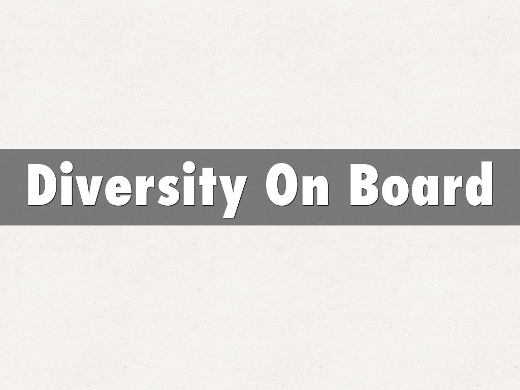 Diversity On Board