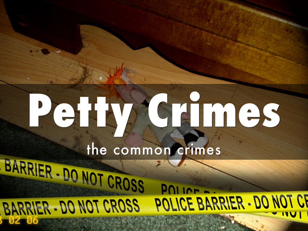 Petty Crimes by Andre Carlos