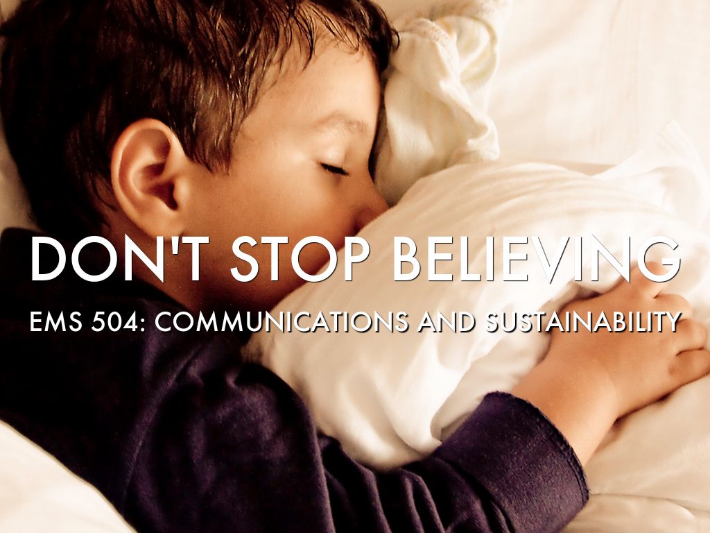 Don't Stop Believing