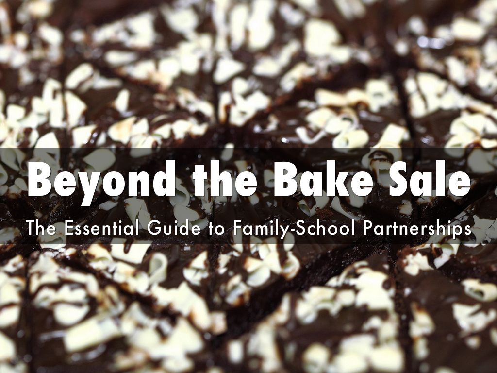 Beyond the Bake Sale