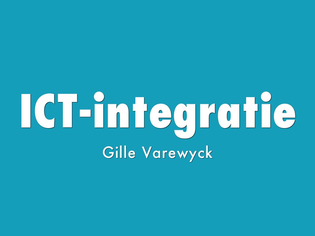 ICT-integratie