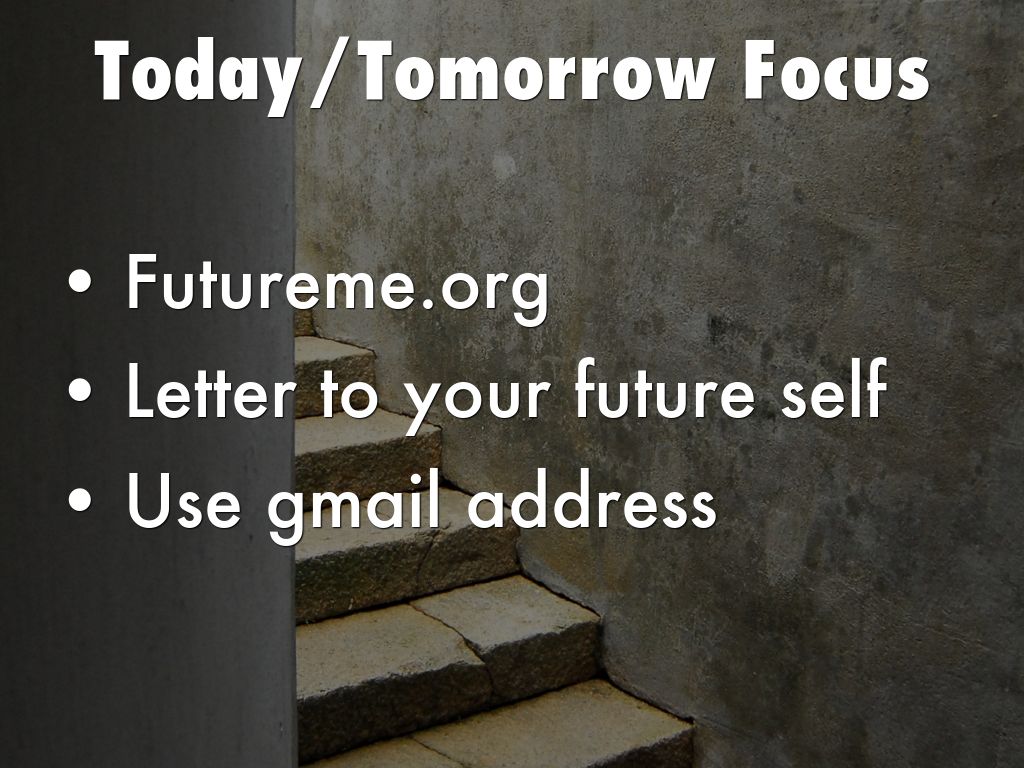 Today/Tomorrow Focus
