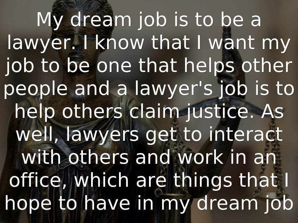 my dream job تعبير قصير